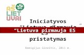 Aš - Lietuvai. Lietuva pirmauja ES