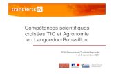 Compétences scientifiques croisées TIC et Agronomie en Languedoc-Roussillon
