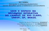 SEER e DSpace na BRCdigit@l Interativa do campus de Rio Claro, UNESP, SP, Brasil