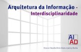 Arquitetura da Informação - Interdisciplinaridade