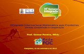 Olimpíada Internacional Matemática sem Fronteiras - unindo competição e cooperação
