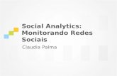 WEBINAR Social Analytics: Monitorando Redes Sociais