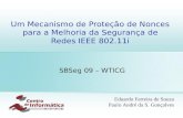 Um Mecanismo de Proteção de Nonces para a Melhoria da Segurança de Redes IEEE 802.11i
