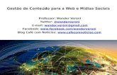 Gestão de Conteúdo para a Web e Mídias Sociais | Aula 04