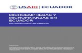 Microfinanzas en ecuador