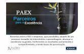 PAEX - Parceiros Para a Excelência - FDC