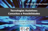 Tecnologias Assistivas: Conceitos e Possibilidades