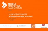 Baromètre mobile marketing association france - 2ème trimestre 2013