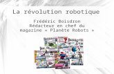 Petit Breakfast - La robotique (Frédéric Boisdron)
