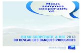 Bilan Cooperatif et RSE 2013 du Réseau des Banques Populaires