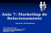 Aula 7   marketing de relacionamento