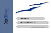 OpenOffice Writer - Handbuch