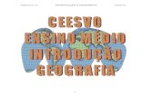 Geografia - CEESVO - Apostila - Módulo 01