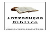 Apostila de Introdução Bíblica