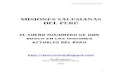 Las Misiones salesianas del Perú