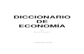 Diccionario de EconomÍa