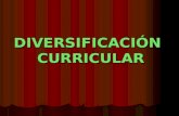 DiversificaciÓn Curricular