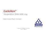 Gelofen - Daana Pharma's Soft Gelatine Ibuprofen