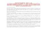 Historia de La ad Los Estudios Mercantiles y Las Escuelas de Comercio
