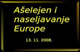 Ašelejen i naseljavanje Europe - PP