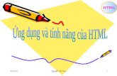 Ung Dung Va Tinh Nang Cua HTML