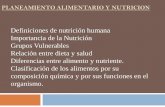 CONCEPTOS BASICOS DE NUTRICION HUMANA