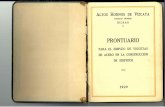 1929 Prontuario viguetas metalicas Altos Hornos de Vizcaya