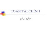 Bai Tap Toan Tai Chinh
