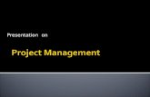 Project Management by samee bhangu