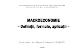 Macroeconomie Caiet de Seminar