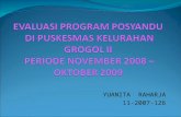 Evaluasi Program Posyandu Power Point2