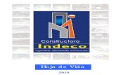 HOJA DE VIDA CONSTRUCTORA INDECO Garantipower S.A.