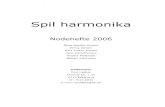 Spil harmonika Nodehefte 2006