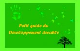 Petit Guide Du Developpement Durable