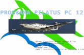 Fabricação Avião Pilatus PC 12 elaborado por Francisco Moraes aguiar filho