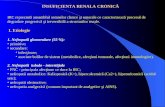 Renal - Curs 6 - IRC, Cancer, Litiaza Renala