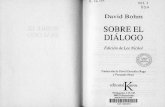 Bohm David on Dialog
