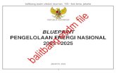 Blueprint Energi Nasional 2005-2025