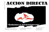 Revista Acción Directa Nº 16, Agosto 2010.