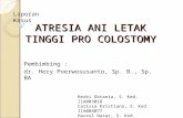 Atresia Ani Letak Tinggi Pro Colostomy Lapsus