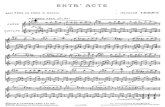 Jacques Ibert, Entr'Act, Pour Flute Et Guitarre