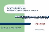 Katalog proritetnih energetskih prjekata EP BiH i HB - FMERI FBiH