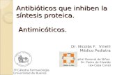 Antibioticos que inhiben la síntesis proteica. Antimicóticos.