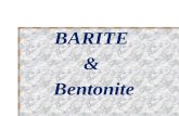 Barite & Bentonite (Tugas Kelompok Mtp Kelas d)