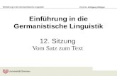 Einführung in die Germanistische Linguistik12-Textlinguistik