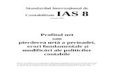 IAS Standardul International de ate IAS 8