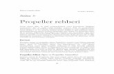 Propeller El Kitabı - 3.Bölüm - Propeller Rehberi