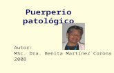 Ppt Puerperio Patologico