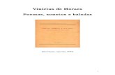 Poemas, Sonetos e Baladas - Vinicius de Moraes