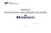 BORSEC - Caracterizare Merceologica de Produs